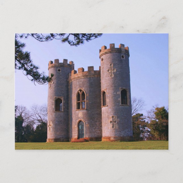 First Light at the Castle - postcard (Front)