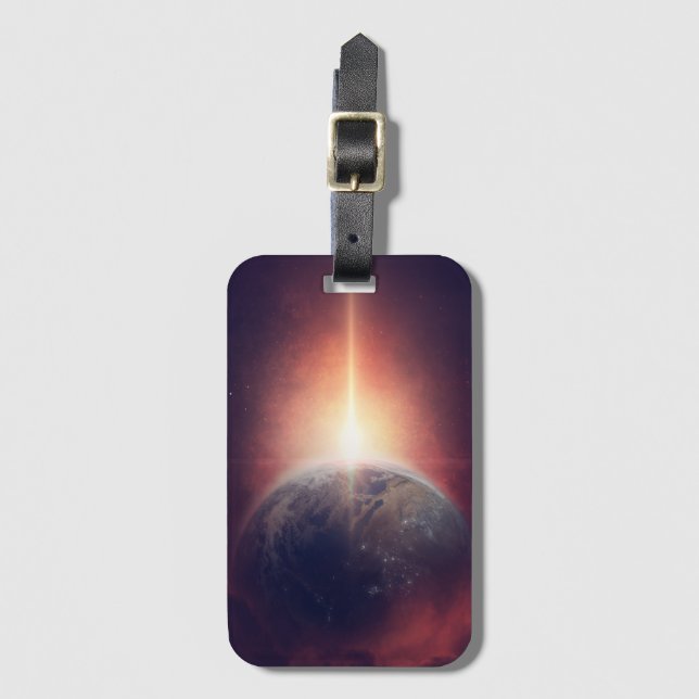 First Light Luggage Tag (Front Vertical)
