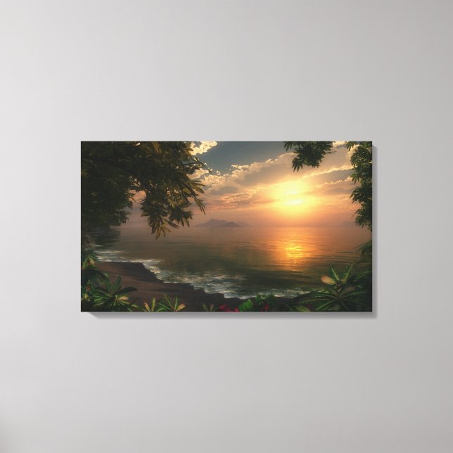 "First Light" Wrapped Canvas Print (Front)