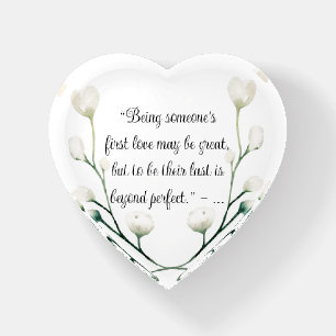 First Love Motivational Paperweight