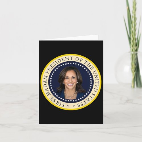 First Madam President Seal Brat Prosecutor Cat Lad Card