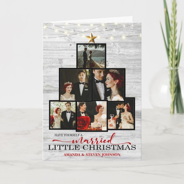 First Married Christmas Card (Front)