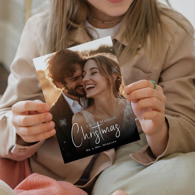 First Married Christmas Photo Print (Creator Uploaded)