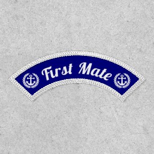 First Mate and ships anchor Patch