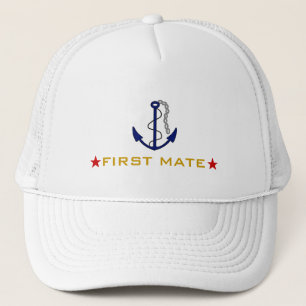 First Mate Boater Trucker Hat