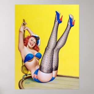 First Mate by Peter Driben 1953 Poster