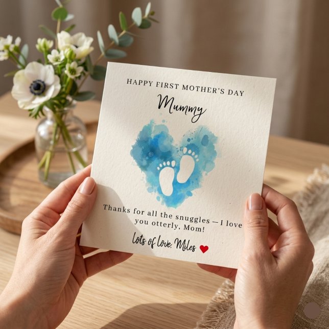 First Mother’s Day Card from Baby Boy (Creator Uploaded)