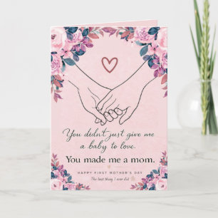 First Mother’s Day Card, New Mom Gift Card