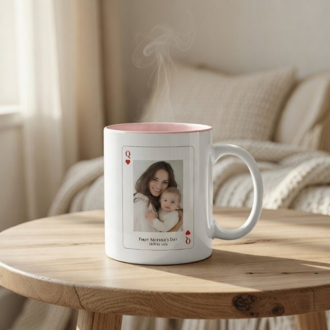 First Mother’s Day Personalized Photo  Mug (Creator Uploaded)