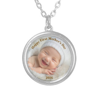 First Mother’s Day Photo Necklace