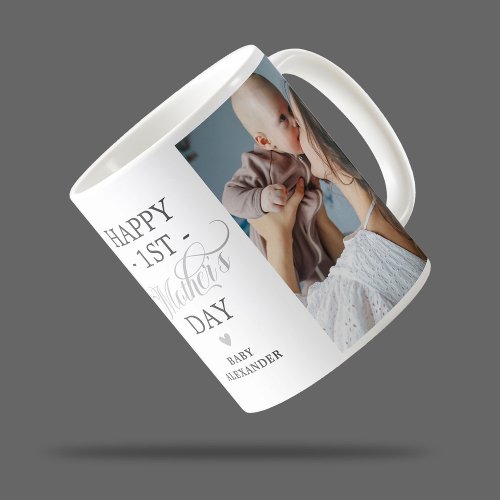 First Mothers Day 2 Photo Coffee Mug