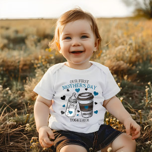 First Mother's Day Baby Boy Baby Bodysuit