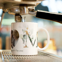 First Mother's Day Botanical Letters Photo