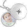 First Mothers Day Grandma New Baby Name Year Photo Locket Necklace