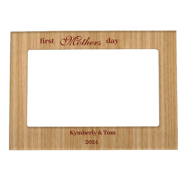 First Mothers Day Magnetic Frame (Front)