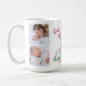 First Mothers Day Mommy and Baby Elephant 4 Photo  Coffee Mug (Left)