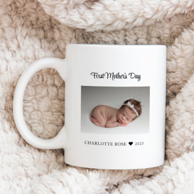 First Mothers Day New Baby Photo Coffee Mug (Creator Uploaded)