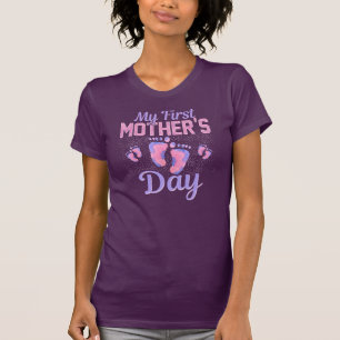 First Mother's Day Novelty Gift for New Mom T-Shirt