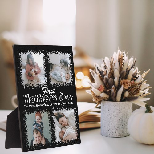 First mothers Day Photo Collage Plaque