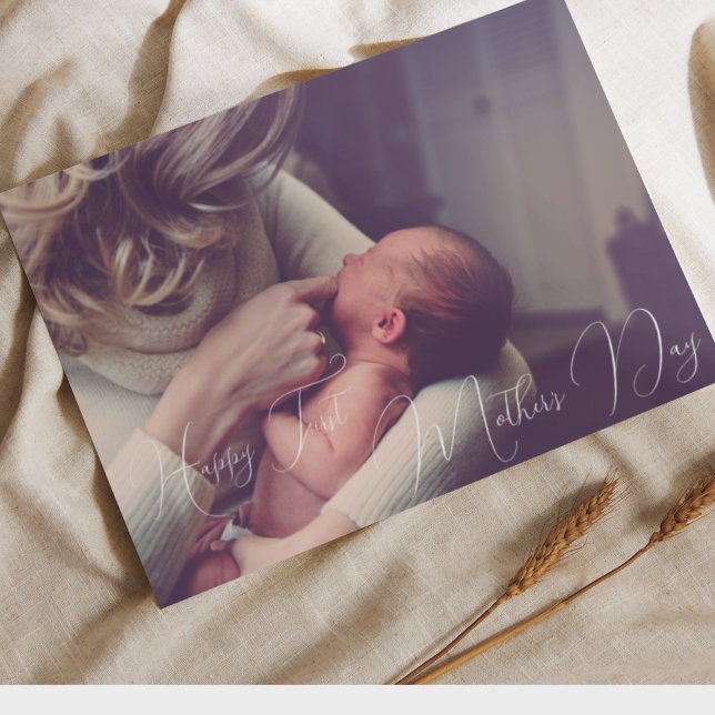 First Mother's Day Photo Keepsake  Mommy Gift Card (Creator Uploaded)