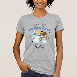First Mothers Day Shirt 2025 /Blue Matching outfit