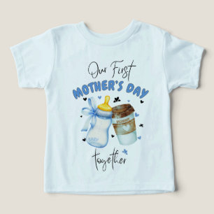 First Mothers Day Shirt 2025 /Blue Matching outfit