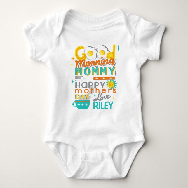 First Mother's Day Shirt Retro Mothers Day Gift (Front)