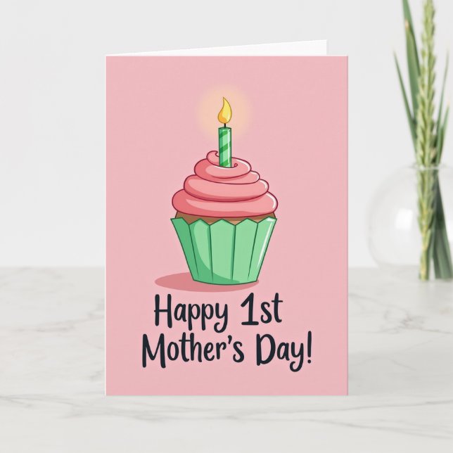 First Mothers Day Treat Card (Front)