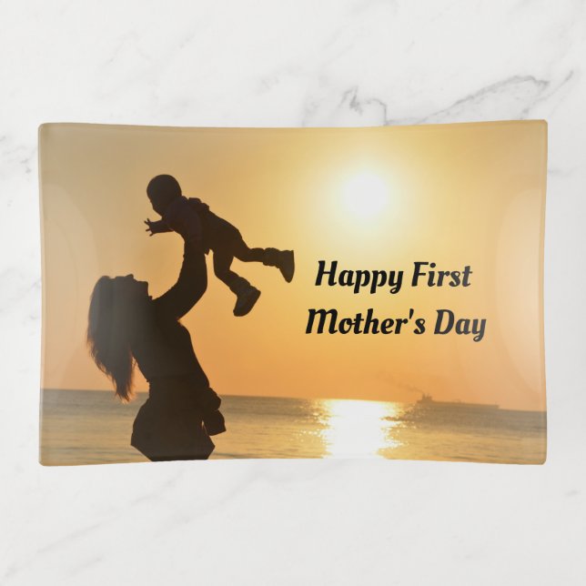 First Mother's Day Trinket Tray (Front)