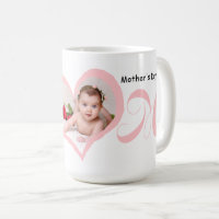 First Mother's Day with Baby Photo Mug