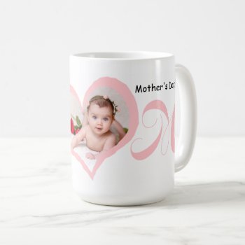 First Mother's Day With Baby Photo Mug by elizdesigns at Zazzle