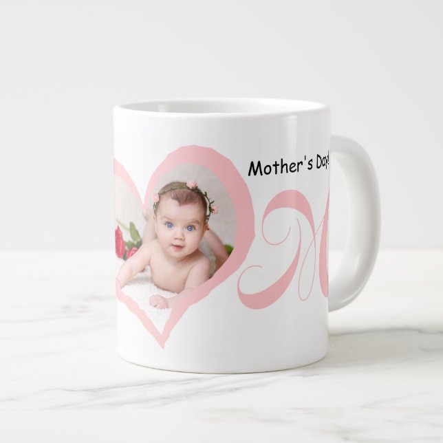 First Mother's Day with Baby Photo Mug (Front Right)