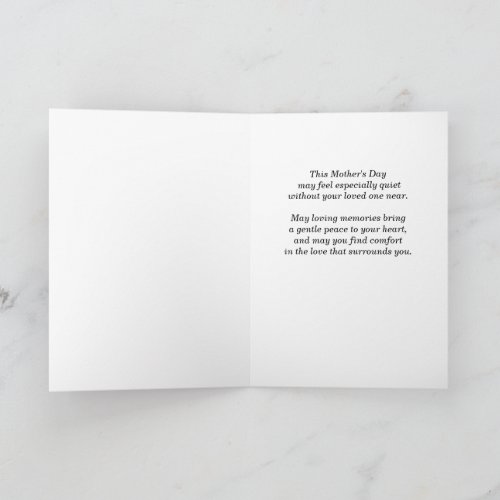 First Mothers Day Without Loved One Cardinals Card