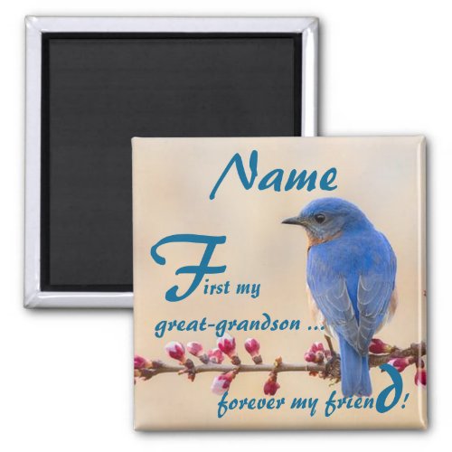 First My Forever My Great_grandson Magnet