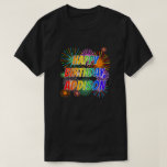 [ Thumbnail: First Name "Addison", Fun "Happy Birthday" T-Shirt ]