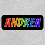[ Thumbnail: First Name "Andrea" ~ Fun Rainbow Coloring ]