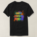 [ Thumbnail: First Name "Andrew", Fun "Happy Birthday" T-Shirt ]
