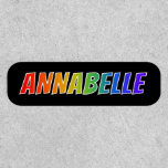 [ Thumbnail: First Name "Annabelle" ~ Fun Rainbow Coloring ]