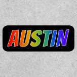 [ Thumbnail: First Name "Austin" ~ Fun Rainbow Coloring ]