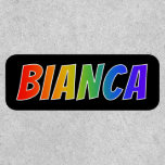 [ Thumbnail: First Name "Bianca" ~ Fun Rainbow Coloring ]