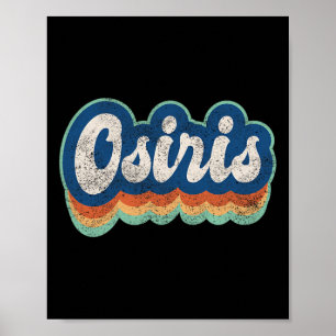 First Name Boy Vintage Style 70s 80s Personalized Poster