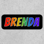[ Thumbnail: First Name "Brenda" ~ Fun Rainbow Coloring ]