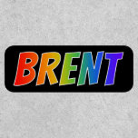 [ Thumbnail: First Name "Brent" ~ Fun Rainbow Coloring ]