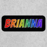 [ Thumbnail: First Name "Brianna" ~ Fun Rainbow Coloring ]