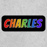 [ Thumbnail: First Name "Charles" ~ Fun Rainbow Coloring ]