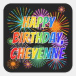 [ Thumbnail: First Name "Cheyenne", Fun "Happy Birthday" Sticker ]