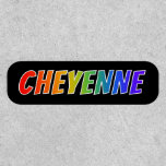 [ Thumbnail: First Name "Cheyenne" ~ Fun Rainbow Coloring ]