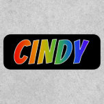 [ Thumbnail: First Name "Cindy" ~ Fun Rainbow Coloring ]