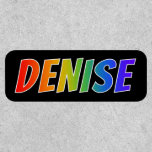 [ Thumbnail: First Name "Denise" ~ Fun Rainbow Coloring ]