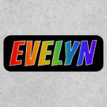 [ Thumbnail: First Name "Evelyn" ~ Fun Rainbow Coloring ]